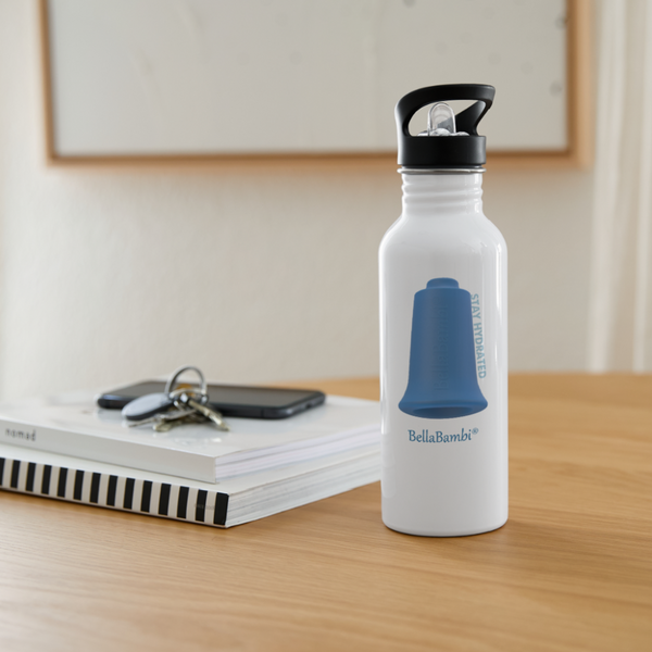 Trinkflasche "Stay Hydrated" - Weiß