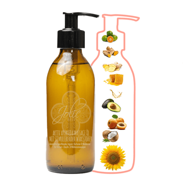 Actief Ayurveda-massageolie - Jolie buikmassage 200ml